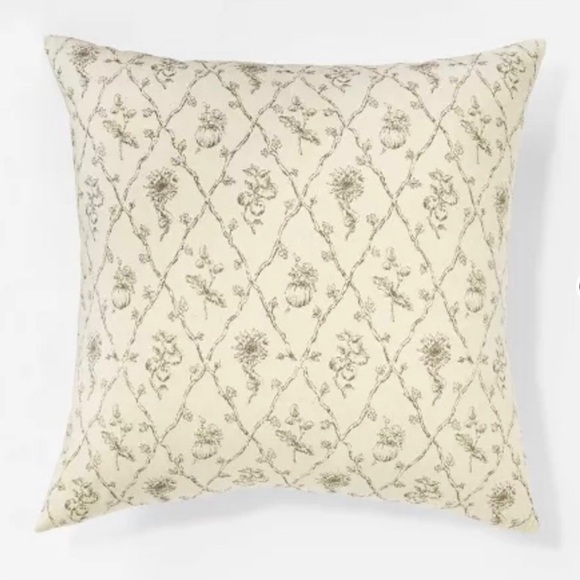 Studio McGee Pillow Cream/Dark Brown - Threshold™ - Picture 1 of 4